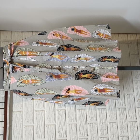 Eva Franco Sunbather  midi skirt Anthropologie Size 2 - Picture 2 of 4